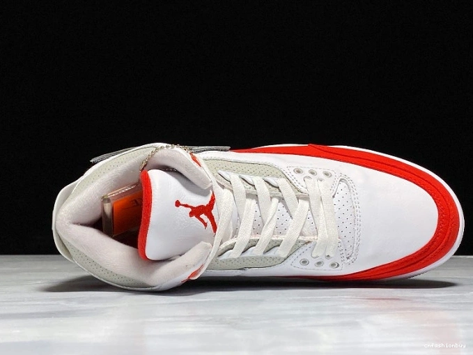 Tinker CJ0939-100 Red Jordan 3 Air Retro University White 0925